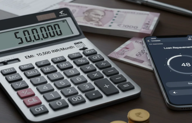 9 lakh personal loan emi calculator
